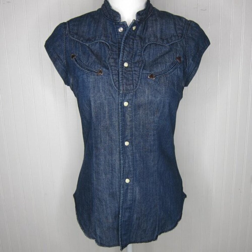 True Religion Denim Shirt Size Small